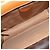 Céline Borsa a mano in tela Macadam CELINE in pelle PVC marrone oro Auth bs31809 D'oro - vista 18