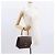 Céline Borsa a mano in tela Macadam CELINE in pelle PVC marrone oro Auth bs31809 D'oro - vista 27