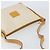 Gucci Borsa a Spalla Micro GG Supreme PVC Beige Oro 104 004 0024 Auth BA9177 D'oro - vista 6