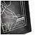 Borsa a mano GIVENCHY in pelle 2 in 1 nera argento autentica BA9198V Nero - vista 19