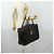 Bolso Boston de lona Zucchino FENDI marrón negro Auth am9942 Castaño - vista 24
