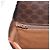 Céline Borsa a spalla circolare in tela Macadam CELINE in pelle PVC marrone oro Auth 158110 D'oro - vista 15