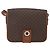 Céline Borsa a spalla circolare in tela Macadam CELINE in pelle PVC marrone oro Auth 158110 D'oro - vista 2