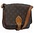 LOUIS VUITTON Sac à épaule Monogram Cartouchiere MM M51253 LV Auth 158644 Monogramme