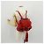 Gucci Bamboo Rucksack Leder Rot Silber 370833 Auth 158958V - Ansicht 33