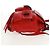 Gucci Bamboo Rucksack Leder Rot Silber 370833 Auth 158958V - Ansicht 6