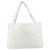 Sac Tote Christian Dior en coton blanc Auth 160672 - vue 3