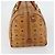 Borsa Boston MCM Logogram Vicetos in pelle PVC marrone e oro Auth 153190 D'oro - vista 4
