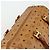Borsa Boston MCM Logogram Vicetos in pelle PVC marrone e oro Auth 153190 D'oro - vista 6