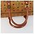 Borsa Boston MCM Logogram Vicetos in pelle PVC marrone e oro Auth 153190 D'oro - vista 7