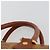 Borsa Boston MCM Logogram Vicetos in pelle PVC marrone e oro Auth 153190 D'oro - vista 8
