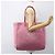 Prada Tote Bag aus Canvas Rosa Authentisch 158495 Pink - Ansicht 21