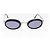 Occhiali da sole CHANEL metallo tono argento CC Auth 160904 - vista 2