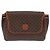 Céline CELINE Macadam Canvas Shoulder Bag PVC Leather Brown Gold Auth bs31810 Golden - view 2