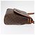 Céline CELINE Macadam Canvas Shoulder Bag PVC Leather Brown Gold Auth bs31810 Golden - view 4
