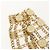 Cinturón de cadena de metal dorado CC Auth 159438SAM CHANEL - vista 10