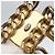 Cinturón de cadena de metal dorado CC Auth 159438SAM CHANEL - vista 13