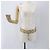 Cinturón de cadena de metal dorado CC Auth 159438SAM CHANEL - vista 14