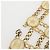 Cinturón de cadena de metal dorado CC Auth 159438SAM CHANEL - vista 6