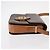 Céline Borsa in tela Macadam Celine con carrozza di cavallo in pelle PVC marrone oro Auth 158075 D'oro - vista 4