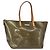 LOUIS VUITTON Bolsa Tote Vernis Bellevue GM Vela Bronce M93674 LV Auth 156951