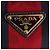Borsa Tote PRADA Nylon 2in1 Rossa Blu Navy oro Auth 158700 Rosso D'oro - vista 19