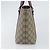 Gucci Borsa a mano Micro GG Supreme in PVC beige e argento 297557 Auth bs31884 - vista 4