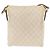 Gucci Borsa a Spalla GG Supreme PVC Bianco Oro 223666 Auth ka1153 D'oro - vista 3