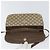Gucci Borsa a Spalla GG Supreme PVC Beige Oro 004 256 0024 Auth gh1397 D'oro - vista 15
