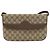 Gucci Borsa a Spalla GG Supreme PVC Beige Oro 004 256 0024 Auth gh1397 D'oro - vista 2