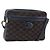 Céline Borsa a Spalla in Tela Macadam C di CELINE in Camoscio Blu Navy e Oro Auth 158416 D'oro