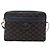 Céline Borsa a Spalla in Tela Macadam C di CELINE in Camoscio Blu Navy e Oro Auth 158416 D'oro - vista 2