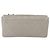Borsa a spalla in pelle di agnello CHANEL grigio argento CC Auth bs32040 Marrone - vista 3