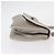 Borsa a spalla in pelle di agnello CHANEL grigio argento CC Auth bs32040 Marrone - vista 4