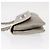 Borsa a spalla in pelle di agnello CHANEL grigio argento CC Auth bs32040 Marrone - vista 5