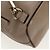 Chloé Chloe Fay Rucksack aus Wildleder 2-in-1 Grau Gold Auth BA9172 Braun Golden - Ansicht 14