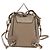 Chloé Chloe Fay Rucksack aus Wildleder 2-in-1 Grau Gold Auth BA9172 Braun Golden - Ansicht 3