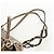 Chloé Chloe Fay Rucksack aus Wildleder 2-in-1 Grau Gold Auth BA9172 Braun Golden - Ansicht 7