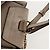 Chloé Chloe Fay Rucksack aus Wildleder 2-in-1 Grau Gold Auth BA9172 Braun Golden - Ansicht 8