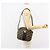Borsa a Spalla in Tela Trotter Christian Dior Blu Navy Oro Auth 160817 D'oro - vista 20