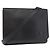 LOEWE Anagram Schultertasche Leder Schwarz Silber Auth BA8031
