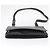 LOEWE Anagram Schultertasche Leder Schwarz Silber Auth BA8031 - Ansicht 5