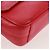 Saffiano Bolsa de Ombro PRADA em Couro Safiano Vermelho Prata Auth ka1025V - vista 11