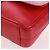 Saffiano Bolsa de Ombro PRADA em Couro Safiano Vermelho Prata Auth ka1025V - vista 12