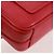Saffiano Bolsa de Ombro PRADA em Couro Safiano Vermelho Prata Auth ka1025V - vista 13