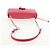 Saffiano Bolsa de Ombro PRADA em Couro Safiano Vermelho Prata Auth ka1025V - vista 7