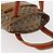 Borsa Tote GG Canvas Gucci Beige Argento 019 0402 1705 Auth ka1063 - vista 6
