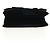 Bolso de Hombro CHANEL Chain Camellia No.5 Terciopelo Negro Plata CC Auth 159584V - vista 10