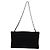 Bolso de Hombro CHANEL Chain Camellia No.5 Terciopelo Negro Plata CC Auth 159584V - vista 3