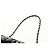 Bolso de Hombro CHANEL Chain Camellia No.5 Terciopelo Negro Plata CC Auth 159584V - vista 8